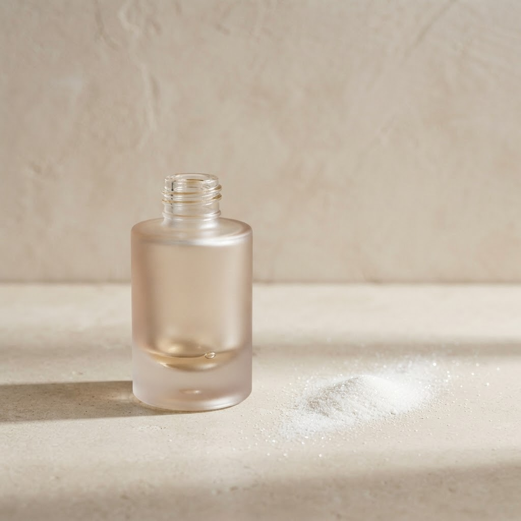 Niacinamide serum and fine powder